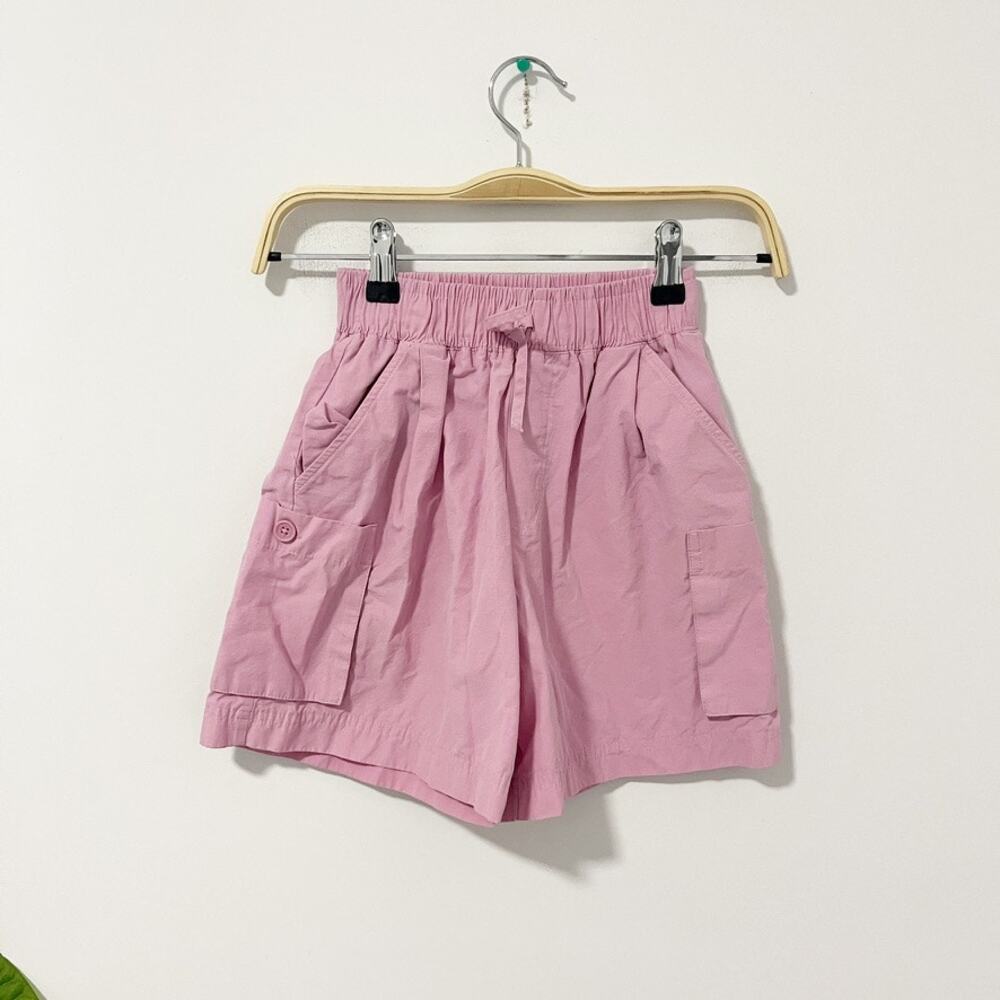 Zara Boy's Purple Paperbag Shorts Size 8